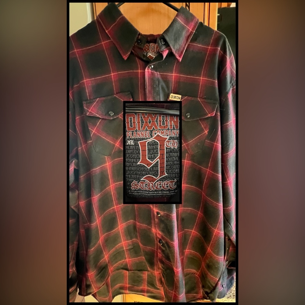 Dixxon 9th St Men’s Flannel XL with tag